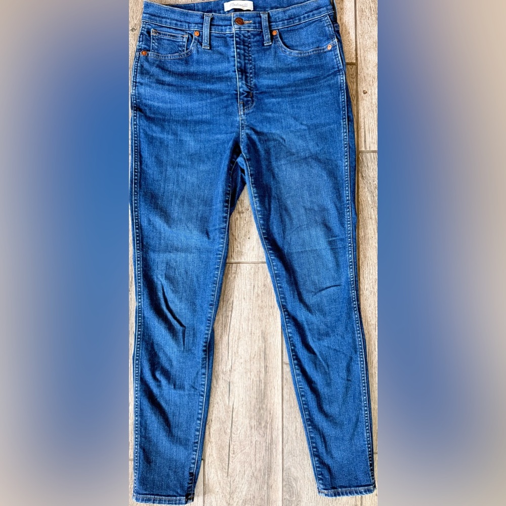 Madewell Women's Skinny Jeans in Deep Blue
